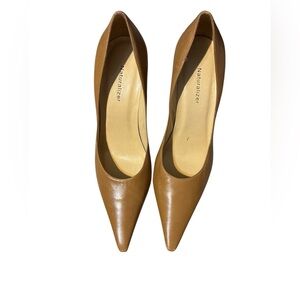Naturalizer Tan Pointed Toe Heels